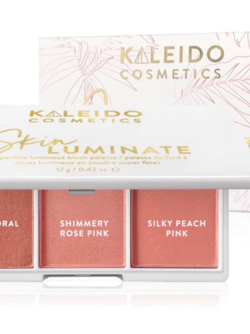 Kaleido Cosmetics Skin Luminate Blush Palette - NIB